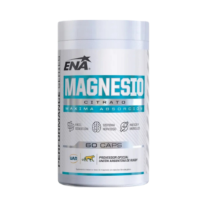 Citrato De Magnesio X60 Caps Ena Sport Sin Sabor