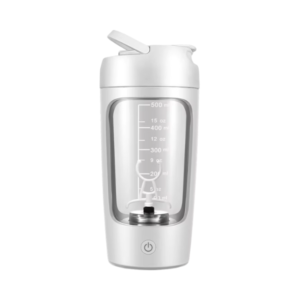 Vaso Mezclador, Shaker Recargable Usb Automatico (Blanco)