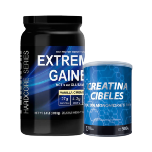 Extreme Gainer Platinum Sabor vainilla 2,4lbs + Creatina Cibeles 500g
