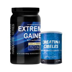 Extreme Gainer Platinum Sabor vainilla 2,4lbs + Creatina Cibeles 350g