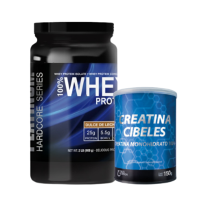 100% Whey Protein Platinum – 2lb Dulce de leche + Creatina Cibeles 150g