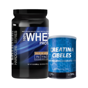 100% Whey Protein Platinum – 2lb Dulce de leche + Creatina Cibeles 500g