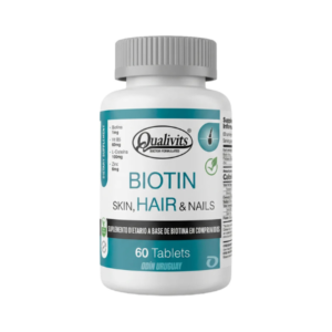 BIOTINA+ÁCIDO PANTOTÉNICO+ZINC 60Tabs-Qualivits
