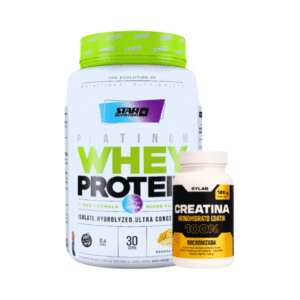 Whey protein 2lb Star nutrition + Creatina sylab 120g