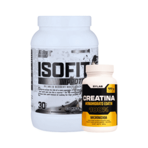 Proteína isofit isolada 2lb–Nutrex + Creatina monohidrato Sylab 120g