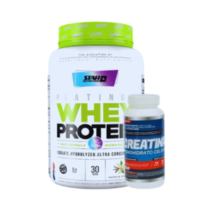 Whey Protein 2lb Star Nutrition + Creatina Celsius 120g
